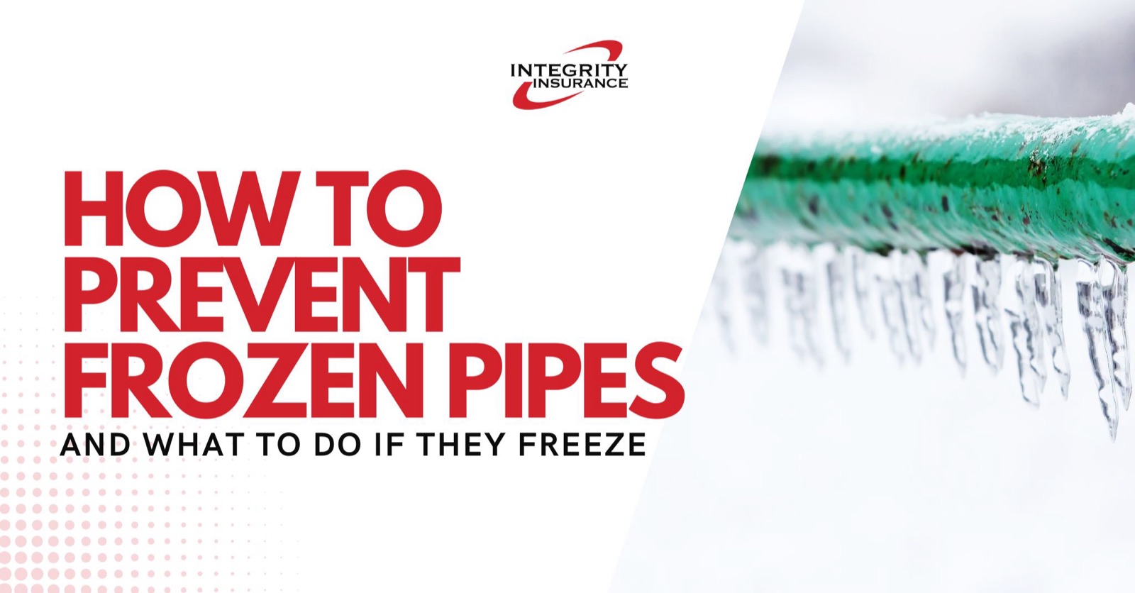 How to Prevent Frozen Pipes