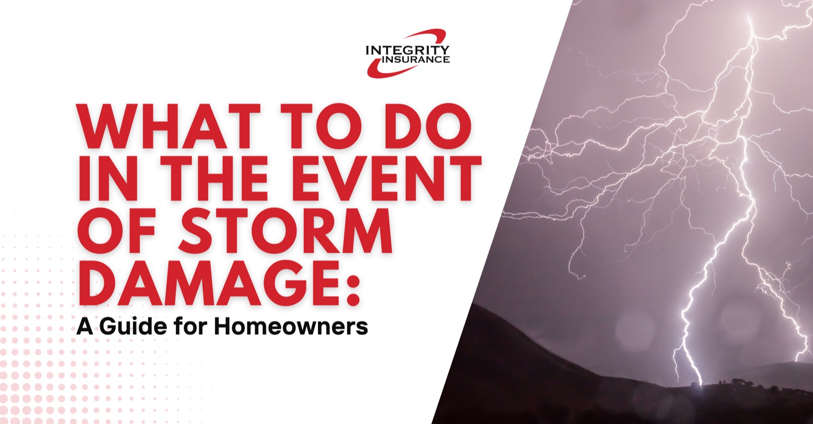 What to Do in the Event of Storm Damage: A Guide for Homeowners